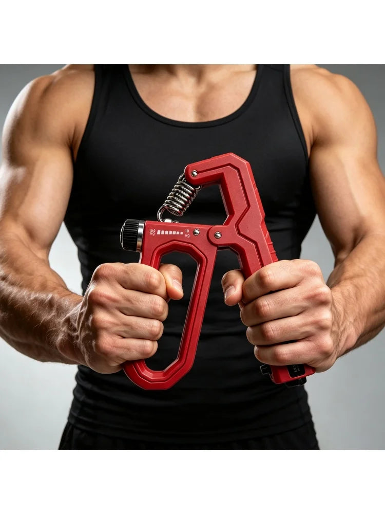 10-100KG Grip Strength Gym Wrist Expander USA Adjustable Hand Strengthener Muscle Recovery Fitness Hand Strength Exercise Tool