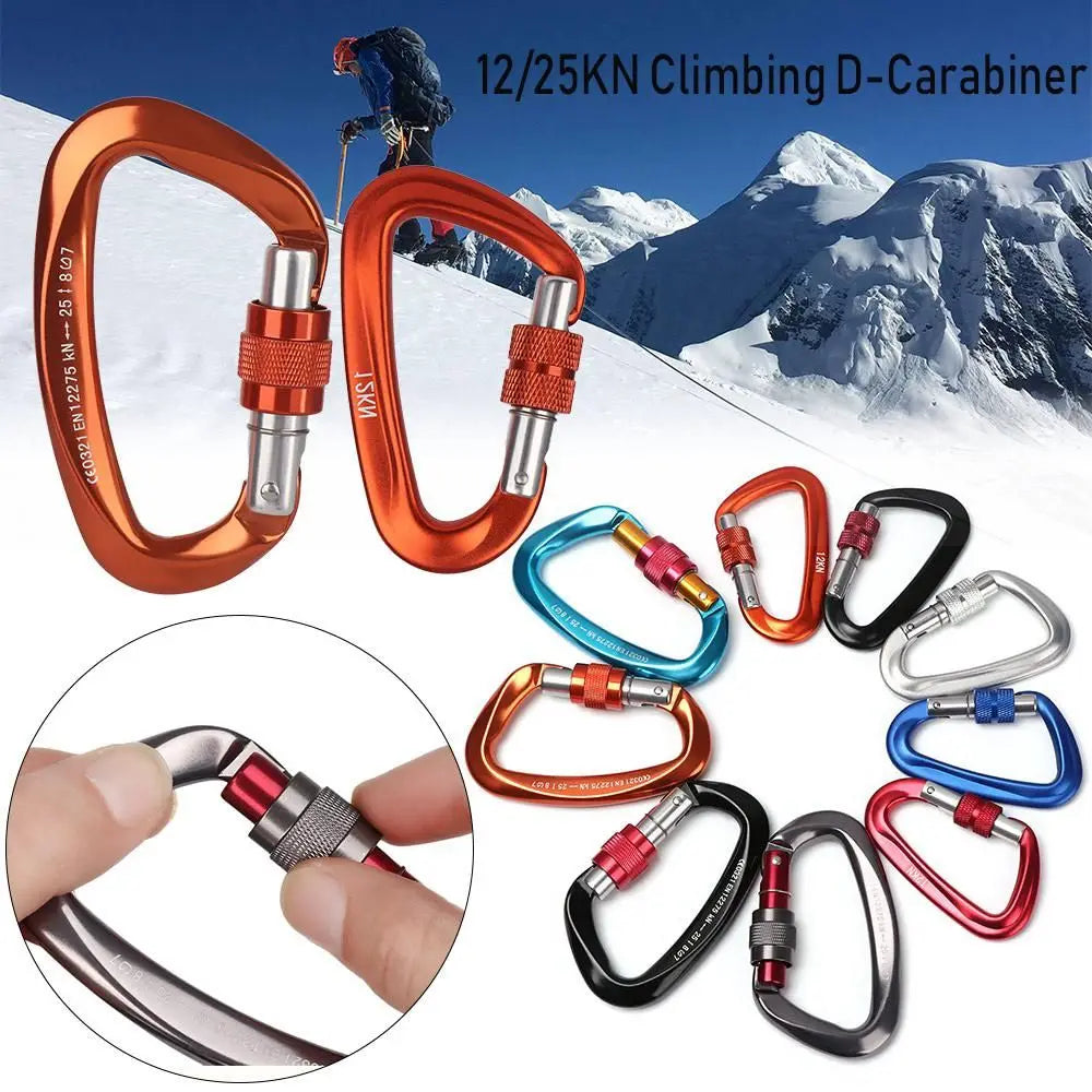 USA Aluminum Security Master Lock Accessories Mountaineering Protective Equipment Professional Carabiner Climbing Key Hooks