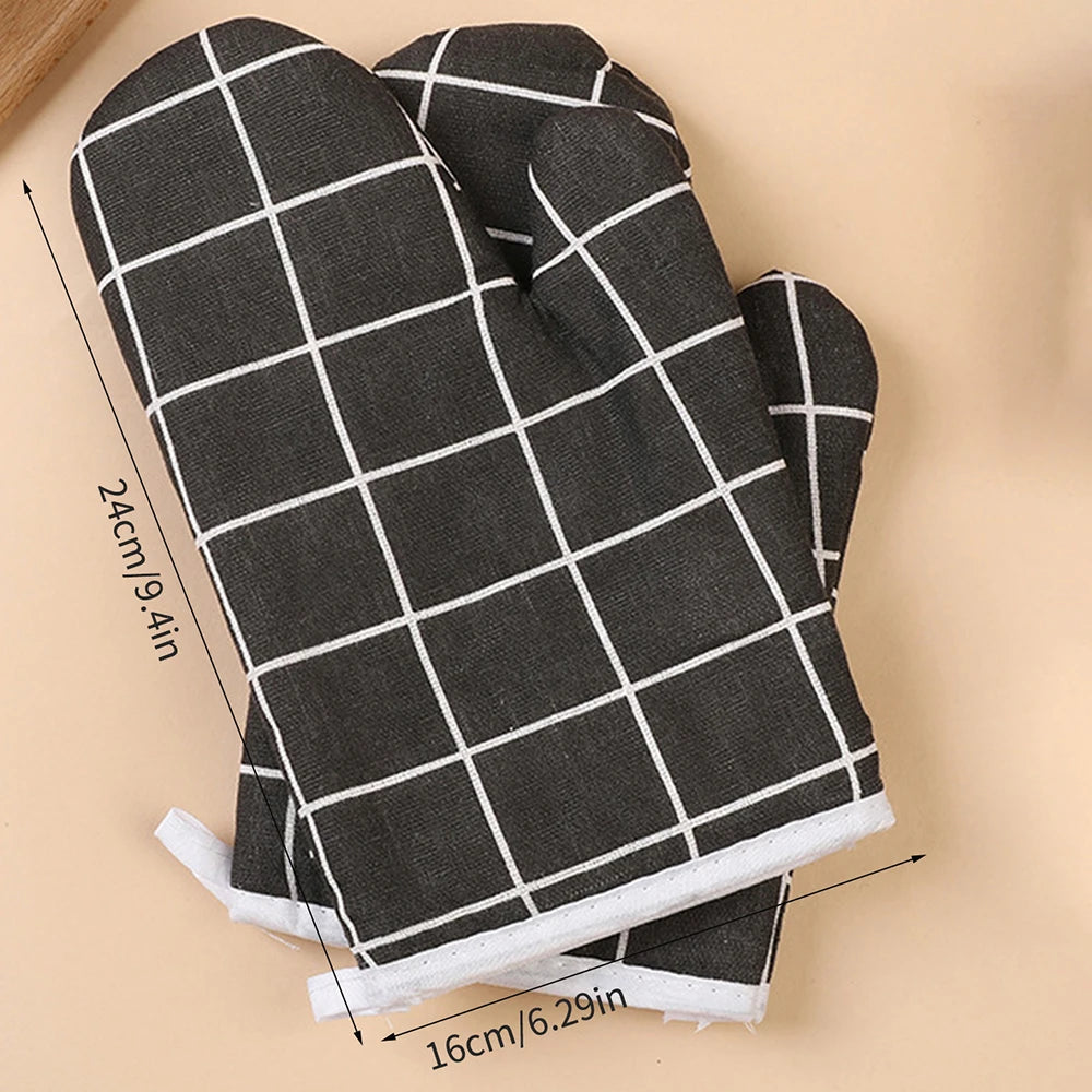USA Kitchen Baking Gloves Microwave Oven Gloves High Temperature Resistant And Insulated Gloves Oven Gloves Heat-Resistant Glo
