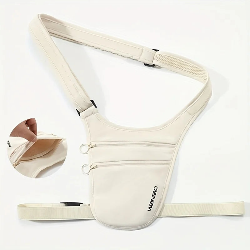 Travel USA Anti-Theft Waist Bag, Can Store Passport ID Money Credit Card Crossbody Small Bag, Outdoor Sports Running Belt Bag