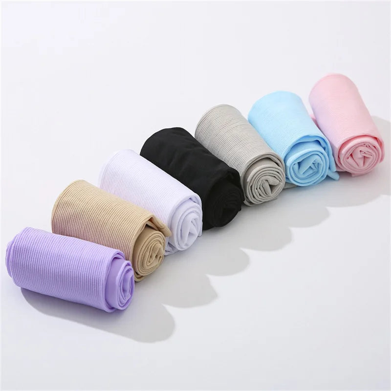 1 Pair Summer Ice Silk Arm Sleeves Canada Sun UV Protection Hand Cover Outdoor Elastic Half-Finger Gloves