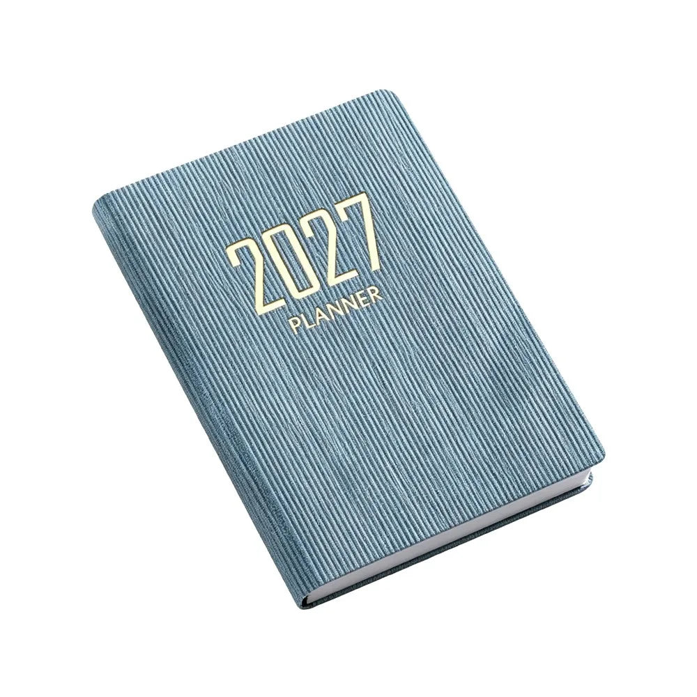 Mini A7 2027 Agenda Book USA Pocket Calendar Appointment Diary Weekly Planner for School & Office Supplies