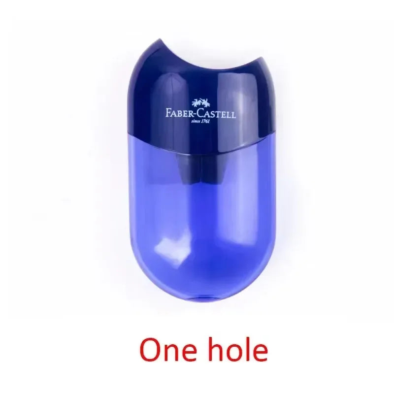 Double Hole & One Hole Pencil Sharpener Canada Creative Transparent Pen Knife for Kids & Students School Stationery Supplies