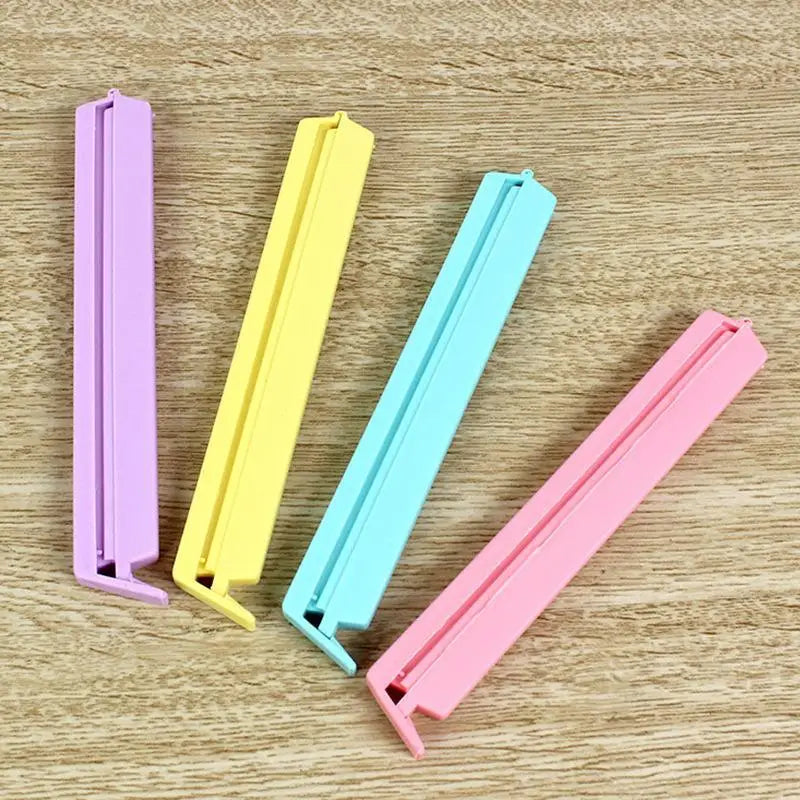 12/16PCS Food Snack Package Bag Sealing Plastic Clips For Packages Kitchen Storage And Organization Items Accessories Tools