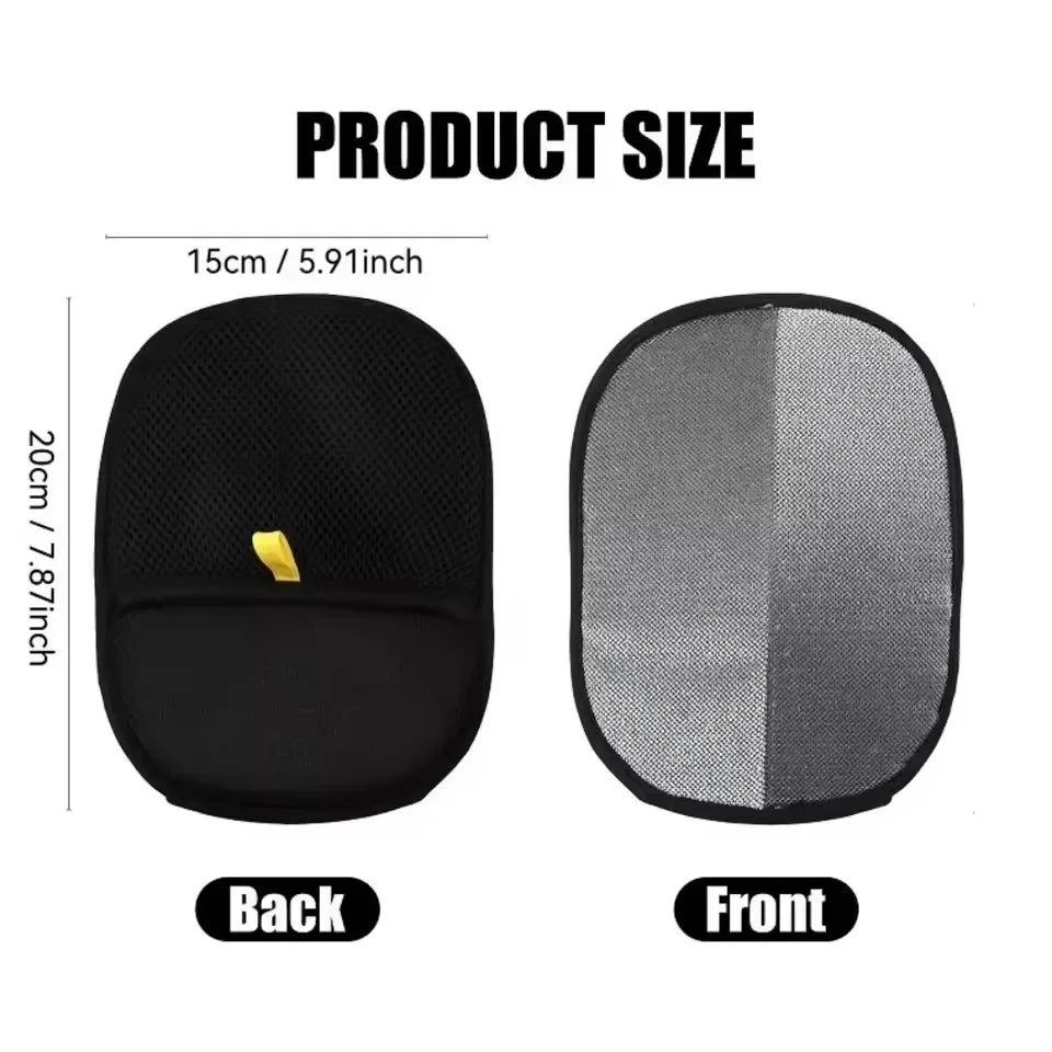 Reusable Double-Sided Pet Hair Removal USA Glove Anti-Static Grooming Tool for Cats Dogs Soft Brush Mitt for Furniture Carpet Cloth