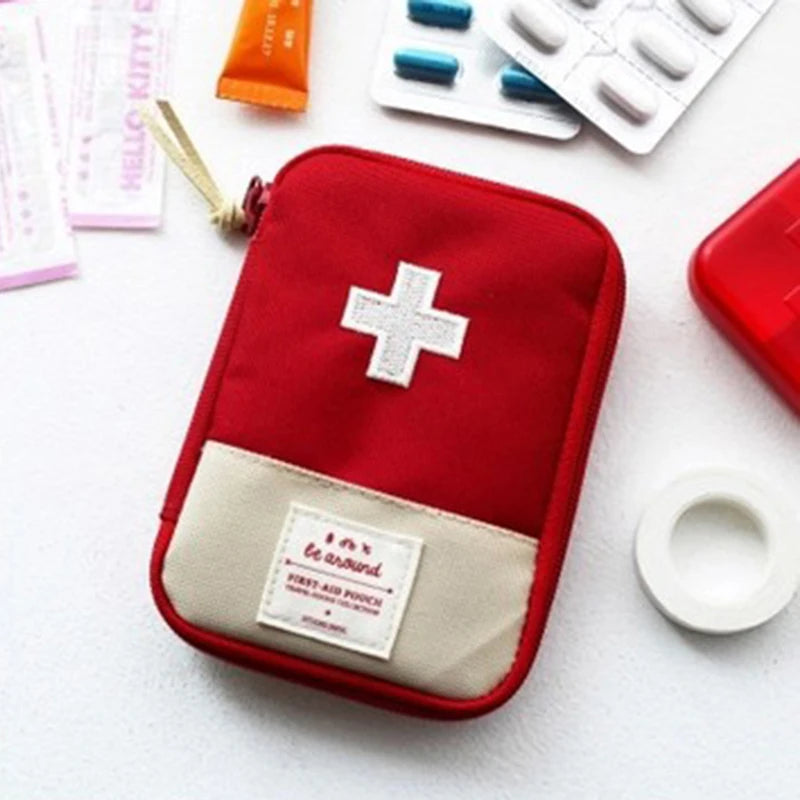 USA Medicine Bag Travel First Aid Kit Medicine Bag Storage Bag Survival Kit Medicine Box Outdoor Emergency Camping