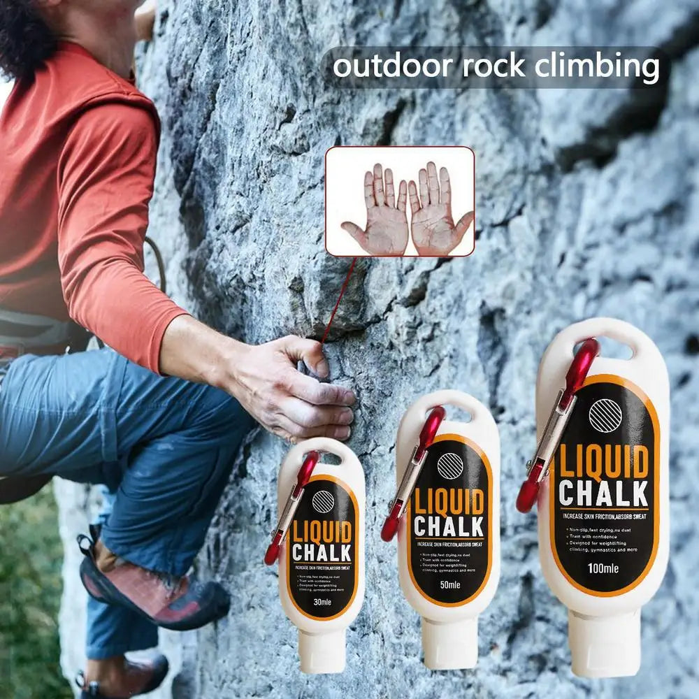 50/30ml Sports USA Liquid Magnesium Powder Fitness Lifting Anti Slip Cream Grip Liquid Magnesium For Pole Dancing Rock Climbing