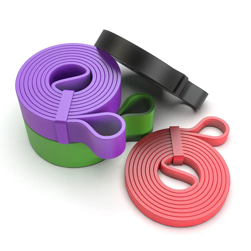 4pcs USA Pull Up Assistance Bands 4-Level Resistance Bands for Working Out Gym Exercise Bands for Full-Body Training Fitness