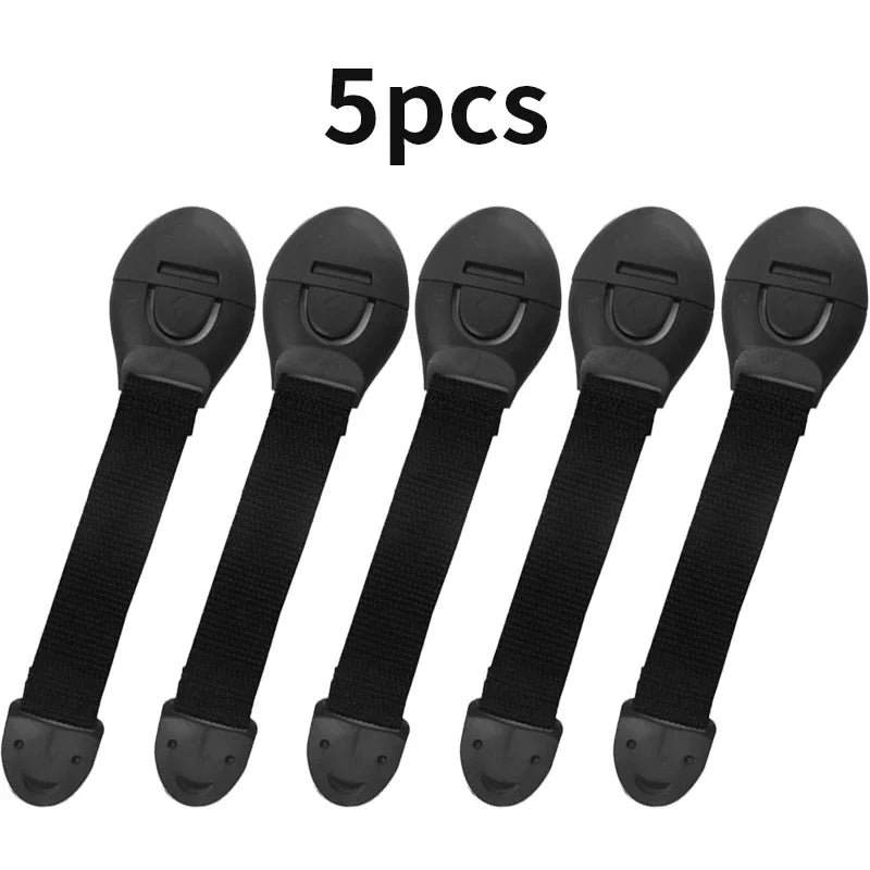 Baby Safety Cabinet Lock Kids Security Protection Drawer Door Cabinet Locks Plastic Protection Children Safety Door Straps