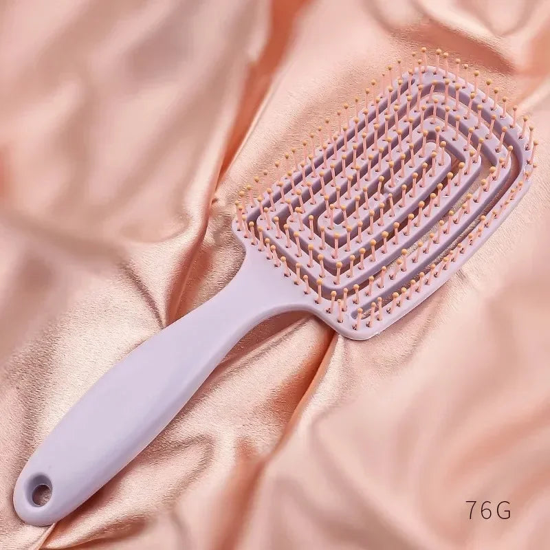 Women's Salon Wet Hair Brush Canada Anti-Static Scalp Massage Detangling Comb Styling Hairdressing Tool 1PC