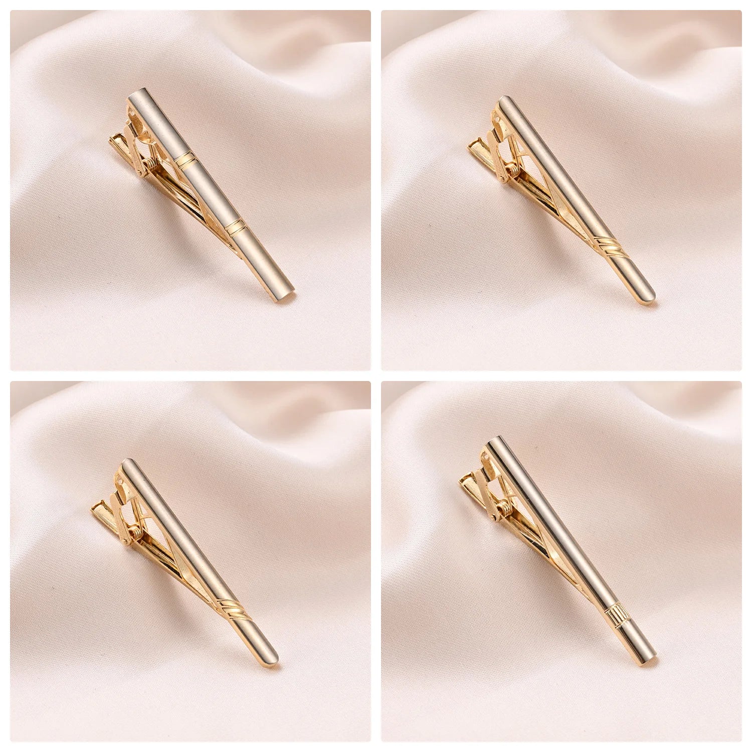 1PC Tie Clip for Men Canada Cufflinks Shirt Minimalist Wedding Gold-Plated Tie Pin Cuffs Business Party Gift