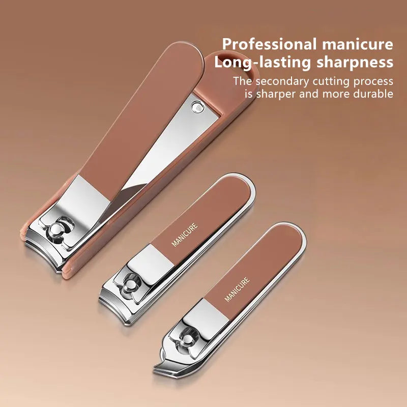 Complete 7-Piece Anti-Splash Nail Clipper Set Canada 7-in-1 Manicure Pedicure Portable Nail Clippers Handy Grooming Set