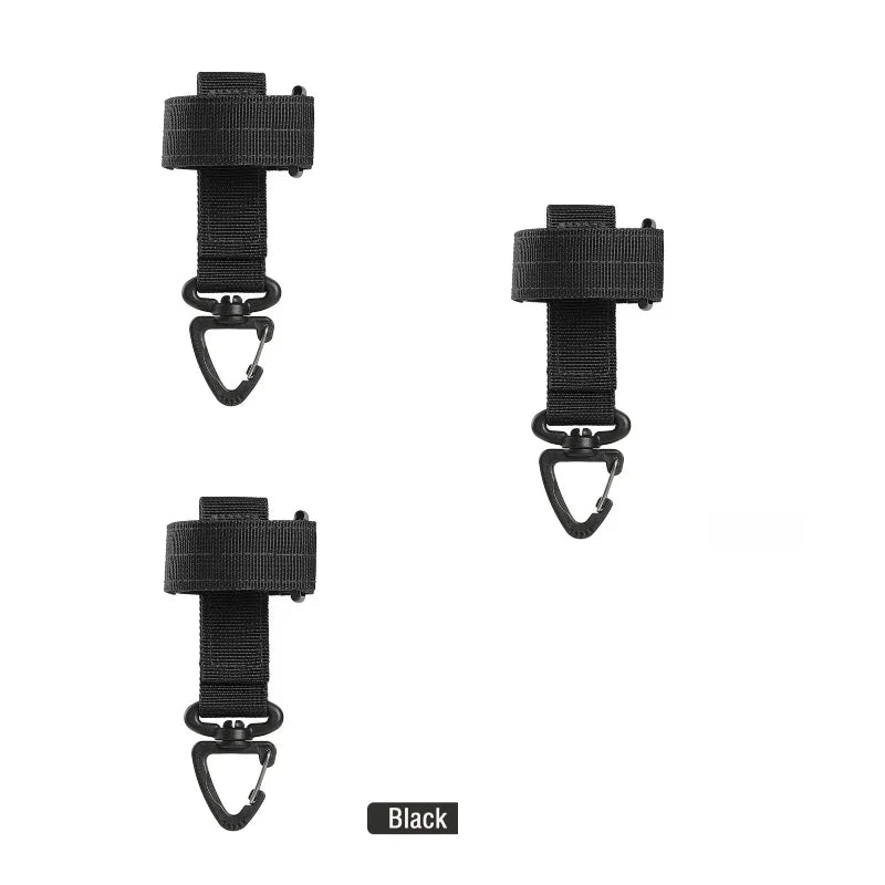 New Multi-purpose USA Nylon Gloves Buckle Tactical Glove Hook Safety Clip Outdoor Hiking Climbing Rope Storage Accessories