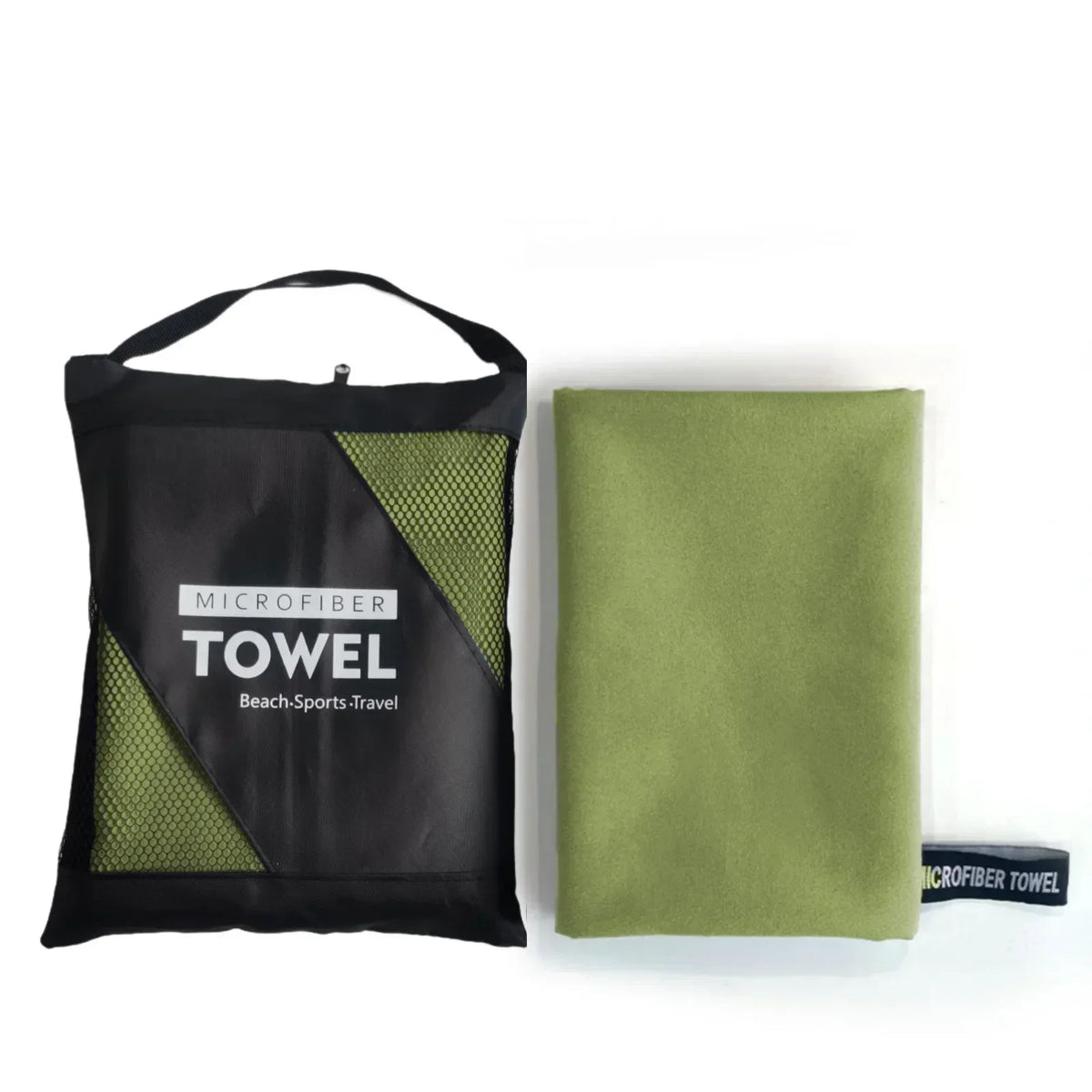 Quick-Dry Microfiber USA Towel - Ultra Absorbent, Compact & Sandproof for Gym, Beach, Travel & Swimming, Lightweight Sports Towel