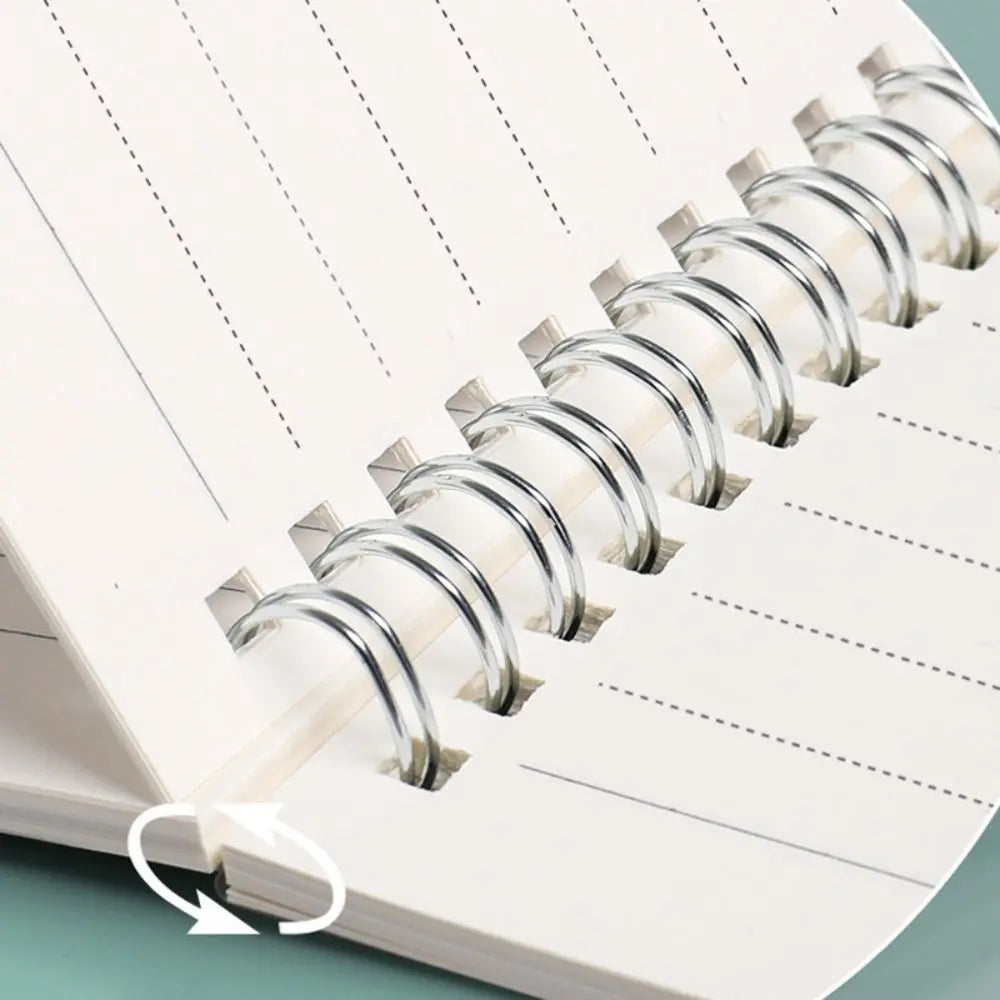 A4/A5/A6/B5 Coil Notebook Grids/Blank/Horizontal Line Flip Over Design Sketchbook Diary Book School Office Supplies Diary Book