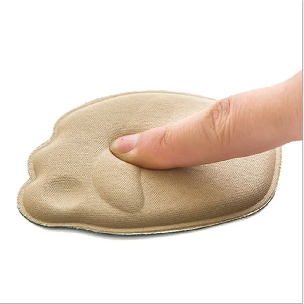 2pcs Shoe Heel Insoles Foot Heel Pad Sports Shoes Adjustable Antiwear Feet Inserts Insoles Heel Protector Sticker Insole Brioche