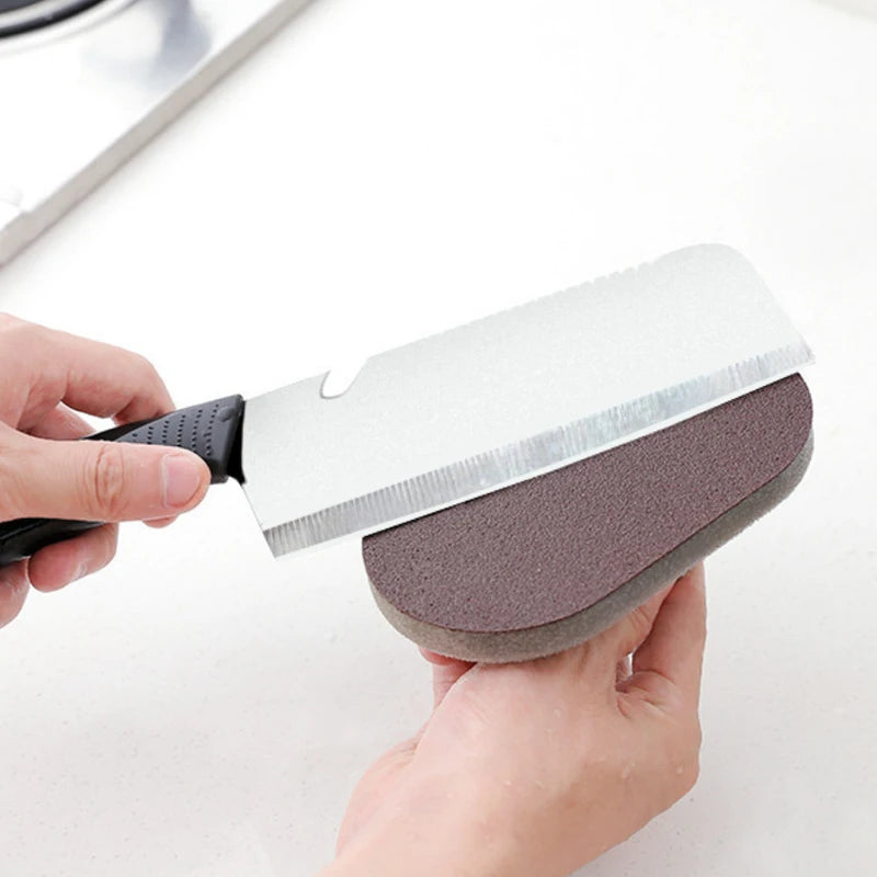 USA Sponge Brush with Handle Reusable Wipe Eraser Cleaner Kitchen Pot Brush BBQ Strong Decontamination Cleaning Tools