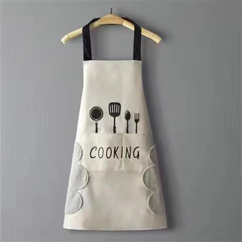 Kitchen Household Cooking Apron Canada Men Women Oil-Proof Waterproof Adult Waist Fashion Coffee Overalls Kitchen Supplies