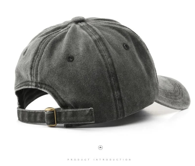 Retro Brooklyn Letter Embroidery Baseball Cap Canada Spring Summer Men Women Cotton Adjustable Casual Hip Hop Streetwear Sun Hat