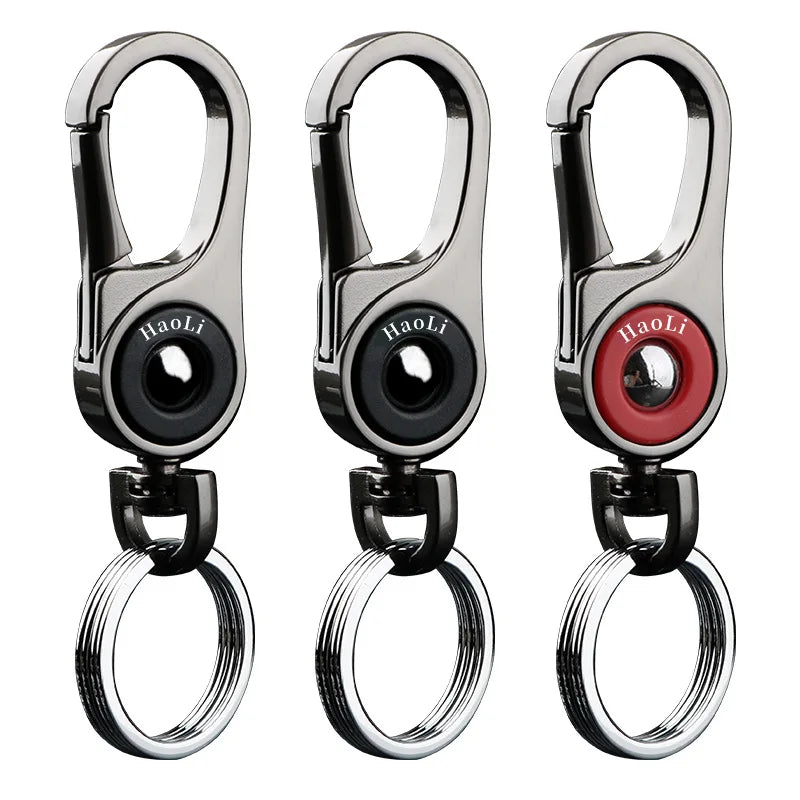 Titanium Carabiner Key Clip Canada EDC Key Ring Loop Hook Car Keychain with Corkscrew Keychain Pendant Gift for Men