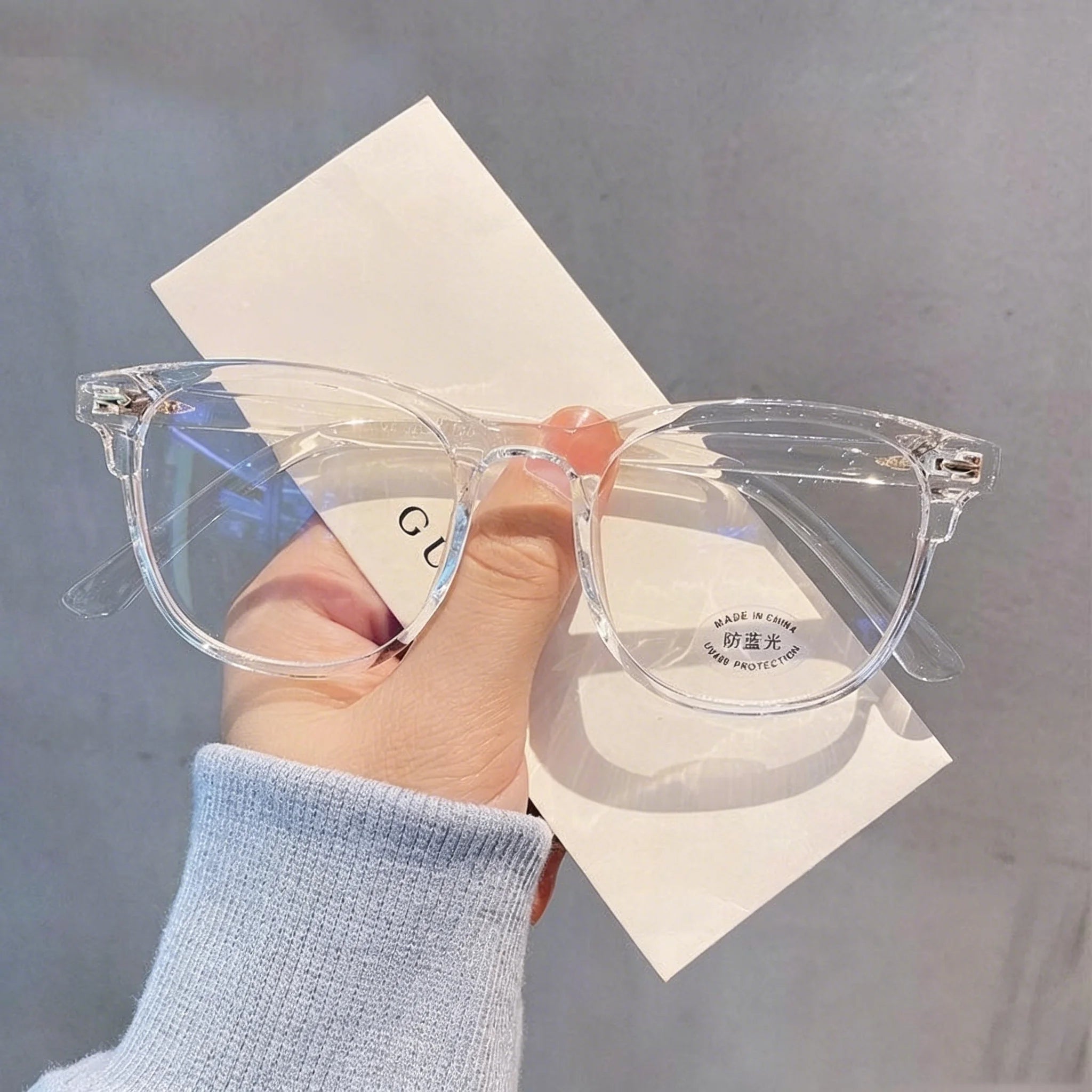 1/2PCS Computer Glasses Frame Canada Women Men Anti Blue Light Square Rectangle Eyewear Blocking Optical Spectacles