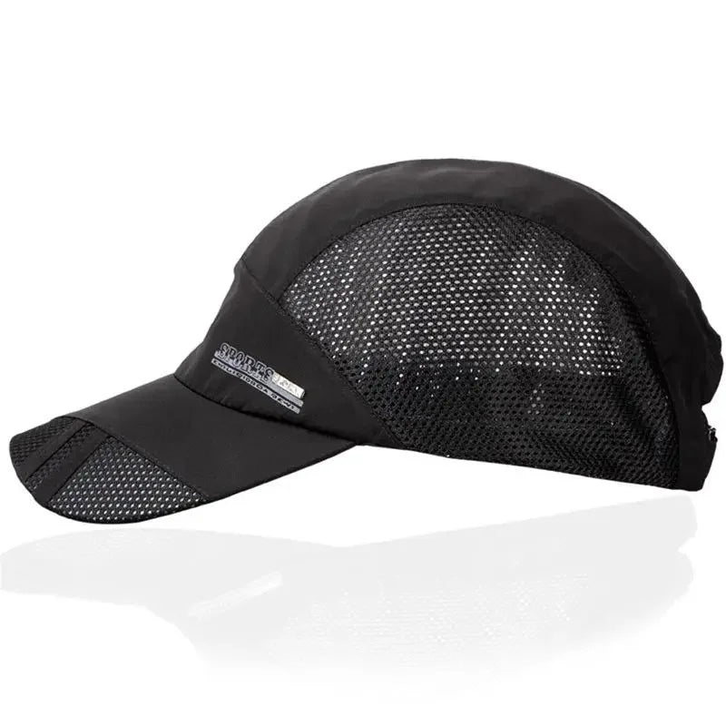 Adjustable Quick-Dry Breathable Hat USA Running Baseball Summer Mesh Cap, Sports Visor for Men & Women, Cool Outdoor Fashion Cap