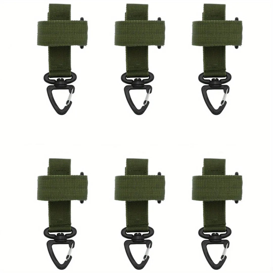 New Multi-purpose USA Nylon Gloves Buckle Tactical Glove Hook Safety Clip Outdoor Hiking Climbing Rope Storage Accessories