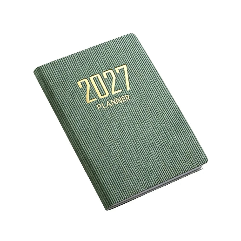 Mini A7 2027 Agenda Book USA Pocket Calendar Appointment Diary Weekly Planner for School & Office Supplies