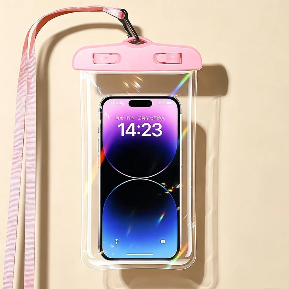 Waterproof Phone Pouch Canada Drift Diving Swimming Bag Underwater Dry Bag Case Cover for Phone Water Sports Beach Pool Skiing