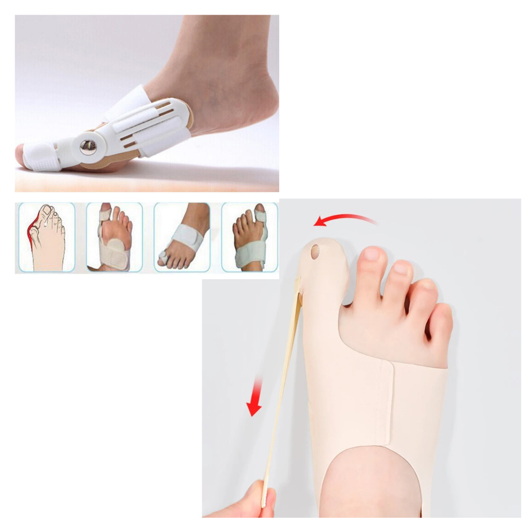 Deals: 1PC Big Toe Bunion Corrector Adjustable Orthopedic Socks Toes Separator + Bunion Splint Big Toe Straightener Corrector UK