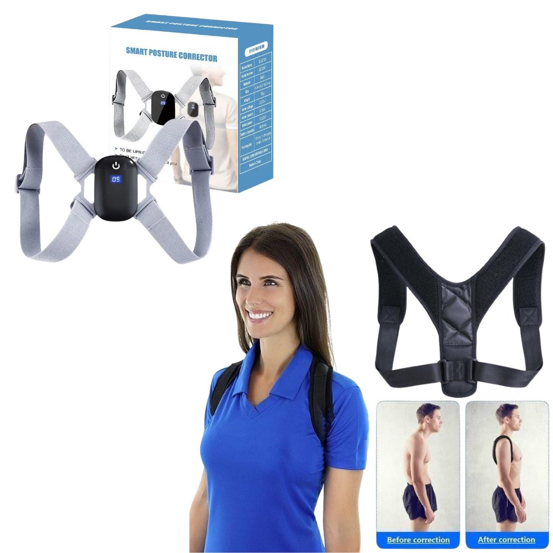 Deals: Posture Corrector Belt for Men and Women + Smart Posture Hunchback Back Smart Posture Corrector Device Uk