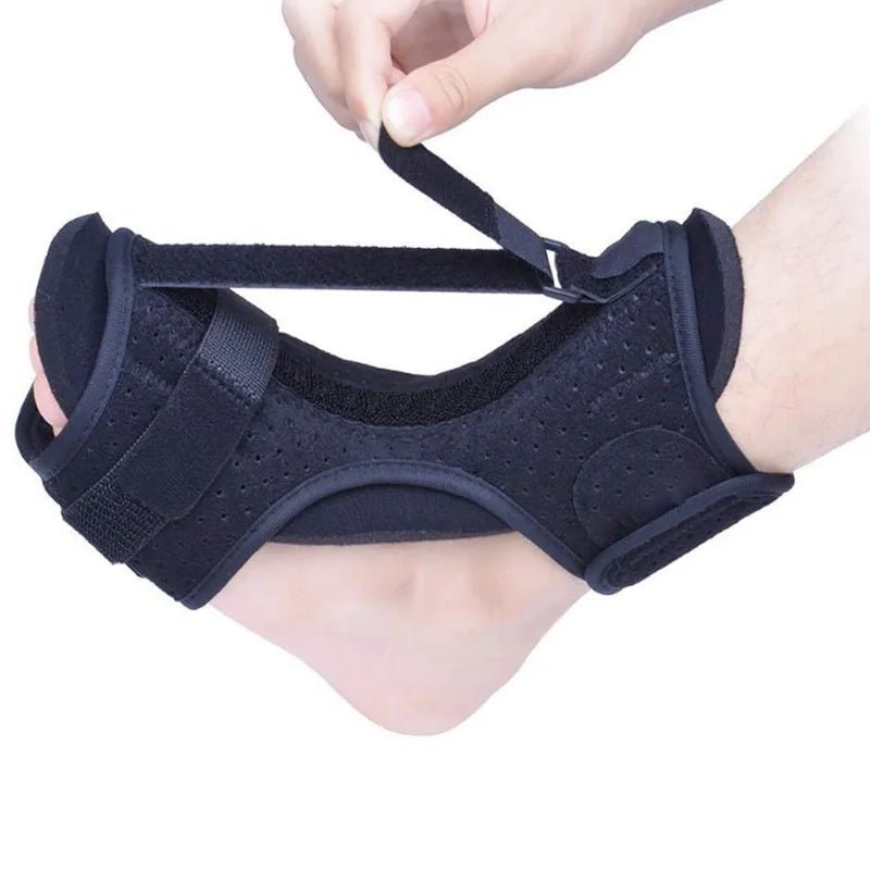 Adjustable Plantar Fasciitis Night Splint Foot Drop Orthosis Stabilizer Brace UK - Ammpoure