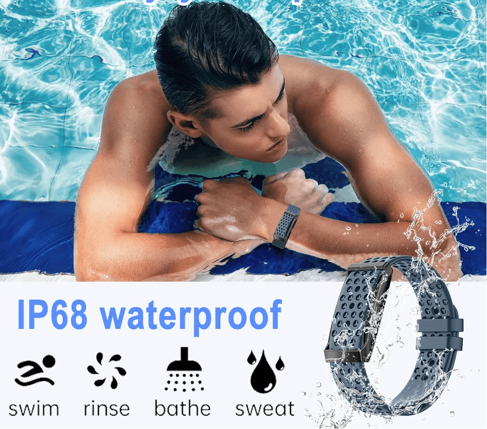 Ai Non - screen Smart Bracelet with Heart Rate Blood Pressure Fitness Tracker Sport Reloj Inteligente 2026 - Ammpoure