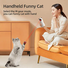 Load image into Gallery viewer, Automatic Cat Toys Interactive Smart Teasing Pet LED Laser Indoor Cat Toy Accessories Handheld Electronic Cat Toy For Dog - Ammpoure Wellbeing 🇬🇧
