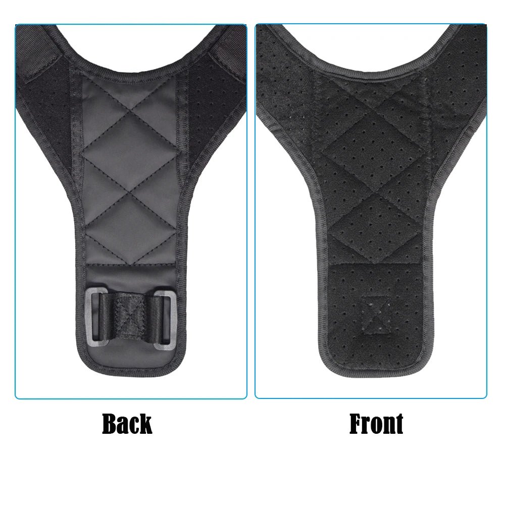 Back Posture Correction Belt Hunchback Corrector Adult Men and Women Sitting Posture Correction Belt Shoulder Straight Back - Ammpoure