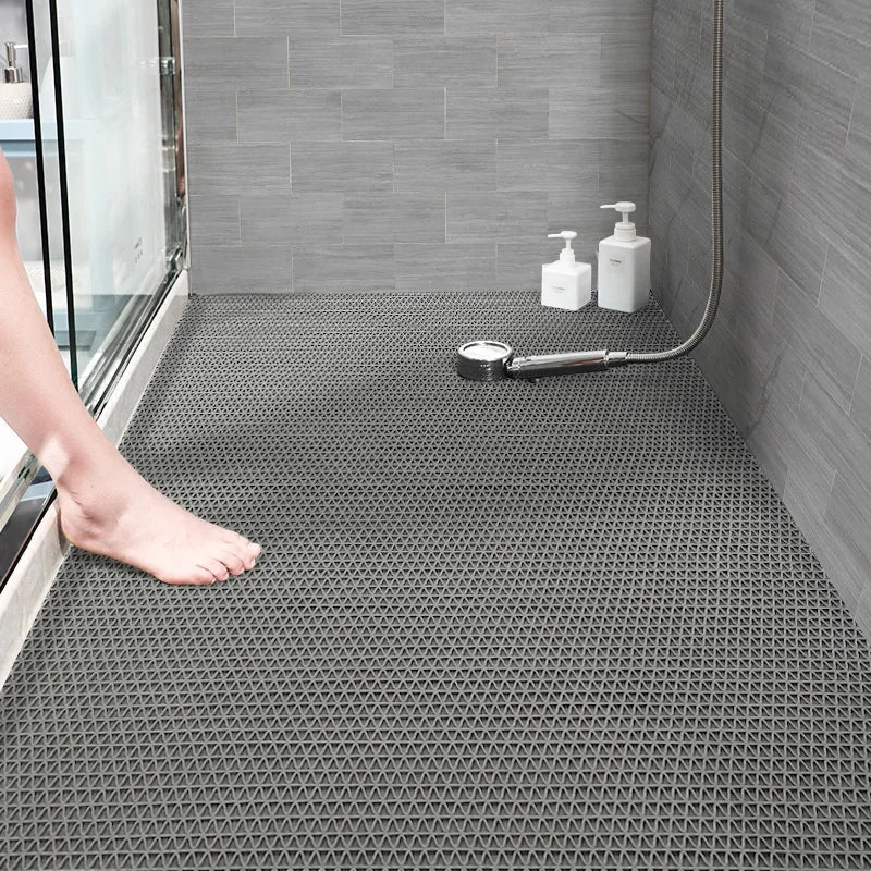 Bathroom Mat Anti Slip Atmospheric Bathroom Anti-slip Mat Hotel Home Shower Room Bathtub Toilet Bathroom Accessories Set - Ammpoure