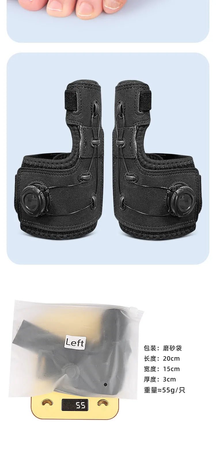 Bunion Splints Ergonomic Big Toe Straighteners Adjustable Hallux Valgus Orthosis Corrector Anti Slip for Big Toe Correction - Ammpoure