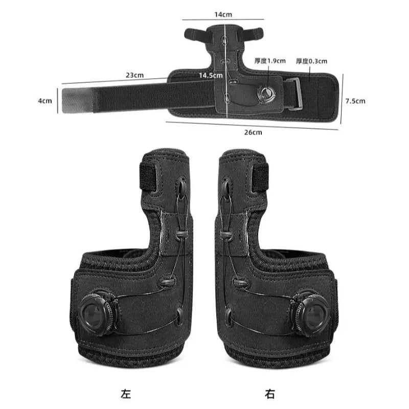 Bunion Splints Ergonomic Big Toe Straighteners Adjustable Hallux Valgus Orthosis Corrector Anti Slip for Big Toe Correction - Ammpoure