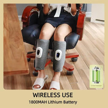 Load image into Gallery viewer, Calf Massager Electric Leg Massage Device 3 Modes Double Longcolumn Airbag Air Pressure Massage Relieve Muscle USB Charging - Ammpoure Wellbeing 🇬🇧
