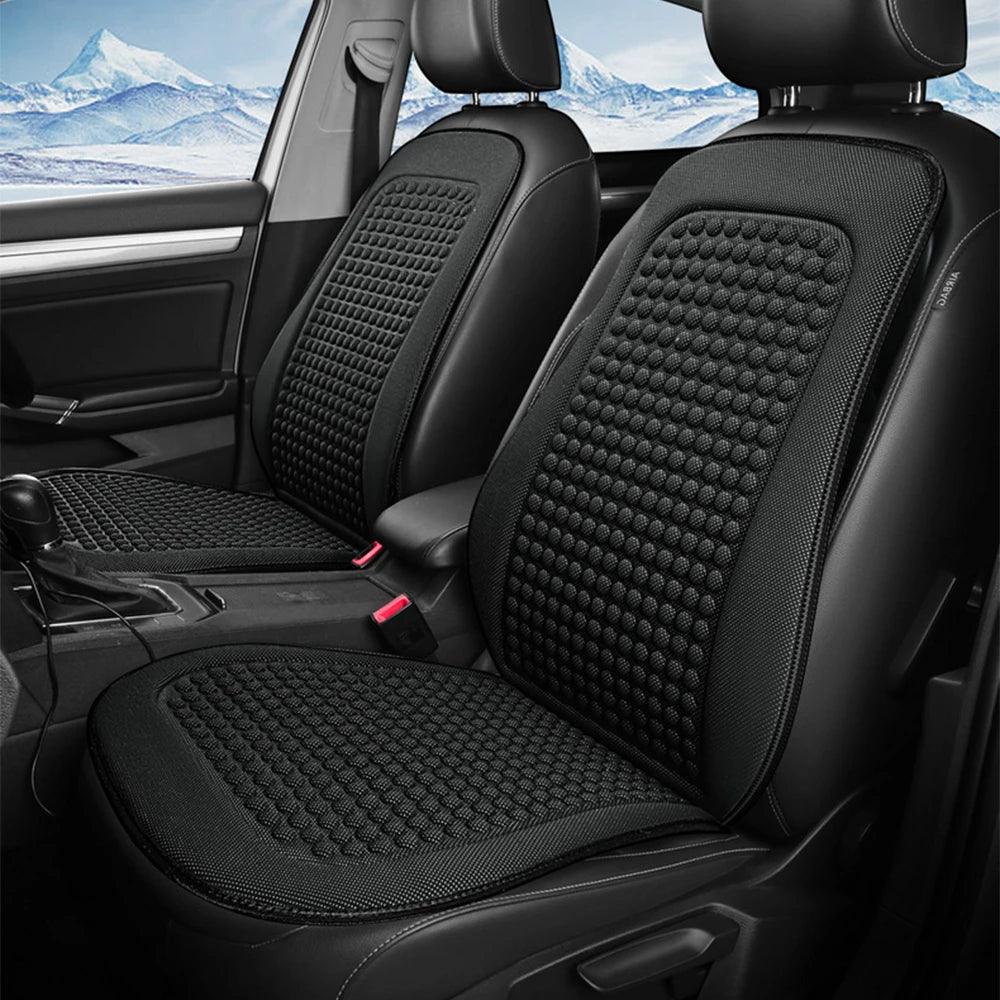 Car Cushion Summer Cool Cushion Ice Silk Seat Cover Car Cushion Seasonal Universal Cool Cushion - Ammpoure