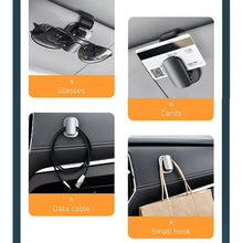 Load image into Gallery viewer, Car Eyeglass Holder Glasses Storage Clip For Audi Bmw Auto Interior Organize Accessories Car Sunglasses Holder - Ammpoure Wellbeing 🇬🇧
