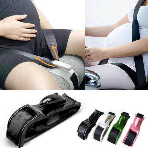 Car Seat Safety Belly Support Belt for Pregnant Woman Maternity Moms Belly Unborn Baby Protector Adjuster Extender Accessories - Ammpoure Wellbeing 🇬🇧