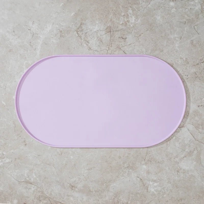 Cat Feeding Mat USA Non-Slip Waterproof Pet Food Mat for Cat & Dog Bowls, Ideal for Multipet Households & Dog Owners - Ammpoure