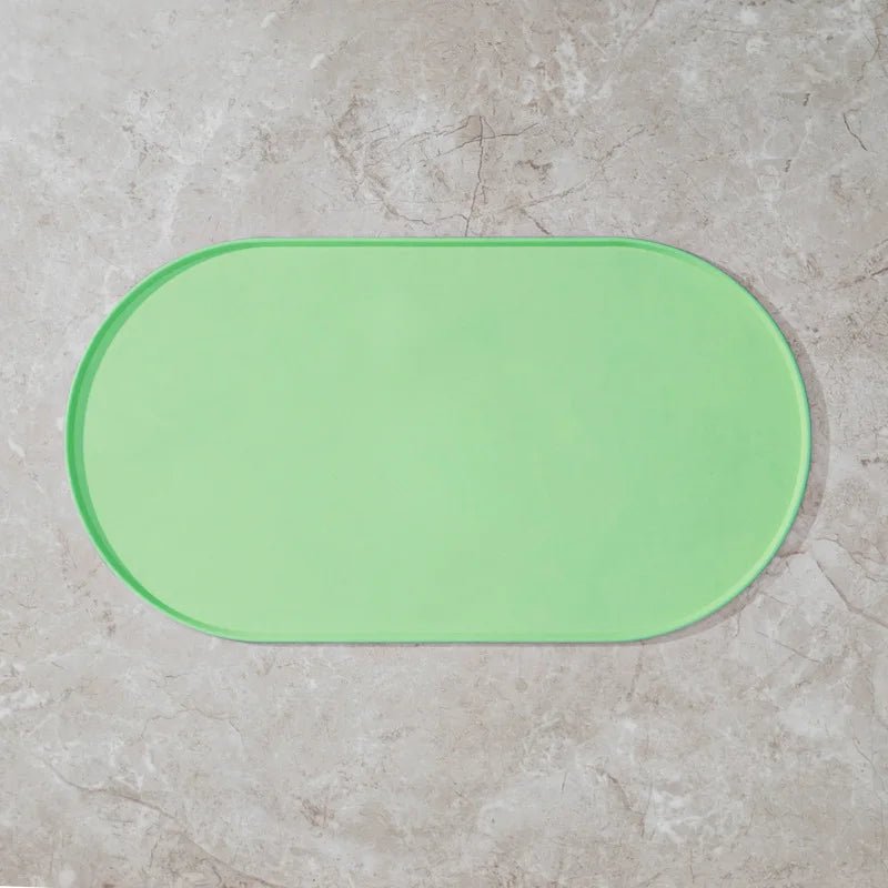 Cat Feeding Mat USA Non-Slip Waterproof Pet Food Mat for Cat & Dog Bowls, Ideal for Multipet Households & Dog Owners - Ammpoure