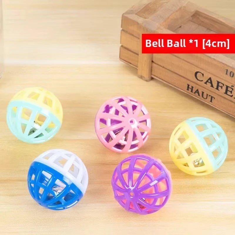 Cat Puzzle Toy Felt Puzzle Box Cat Exercise Toy With Ball Indoor Sports Entertainment Hunting Cat Toys For Indoor Cats - Ammpoure