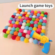 Load image into Gallery viewer, Cat Toys Interactive Launch Training Creative Kittens Mini Pompoms Games Stretch Plush Ball Toys Cat Supplies Pet Accessories - Ammpoure Wellbeing 🇬🇧
