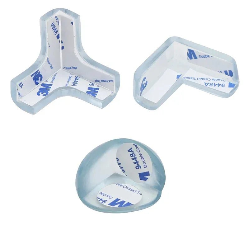 Child Baby Safety Silicone Protector Table Soft Transparent Children Anti Collision Table Corner Edge Protection Cover - Ammpoure