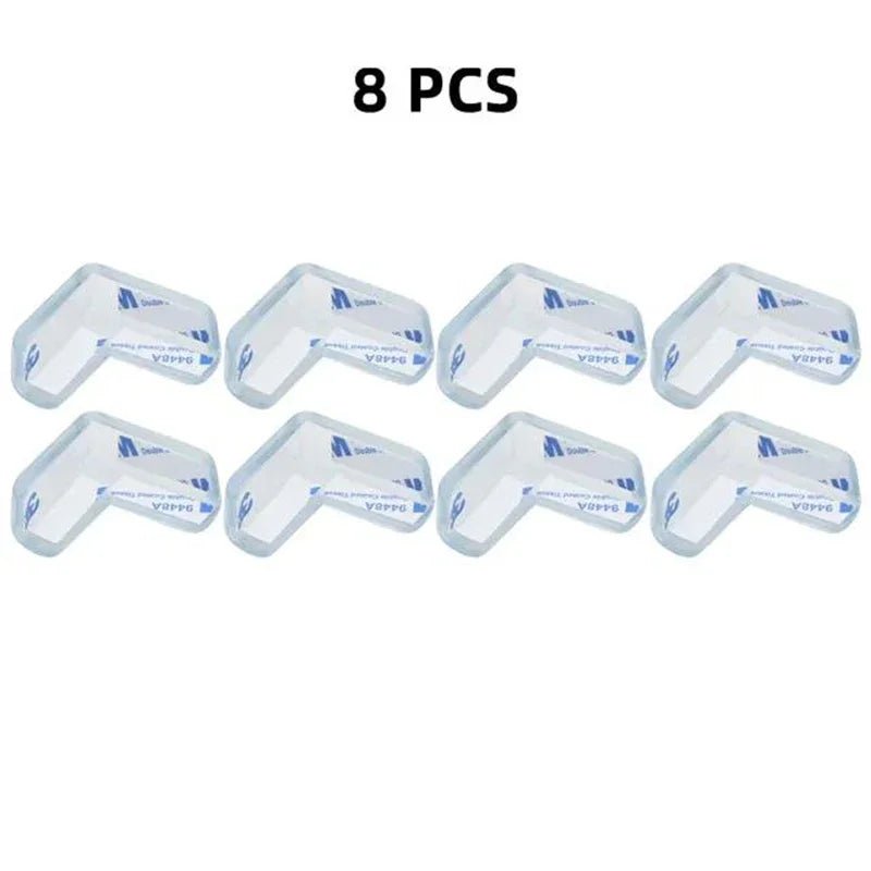 Child Baby Safety Silicone Protector Table Soft Transparent Children Anti Collision Table Corner Edge Protection Cover - Ammpoure