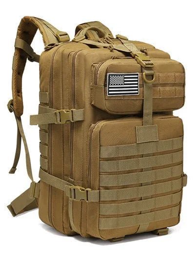 Climbing Outdoor Camouflage USA Backpack Men Bag Sports Travel Backpack Men Tactical Backpack Large Capacity Men Bags - Ammpoure