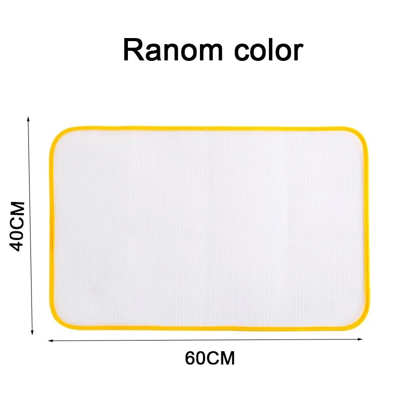 Clothes Ironing Protection Pad Cloth Protective Press Mesh Ironing Board Mat Insulation Against Random Colors Ironing Board Cove - Ammpoure